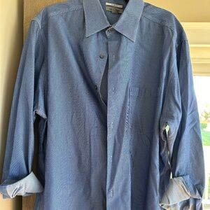 Johnston & Murphy long sleeve mens dress shirt